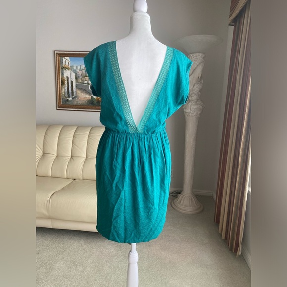 Sessun autumnal leaf patter dress, M size - Picture 9 of 13